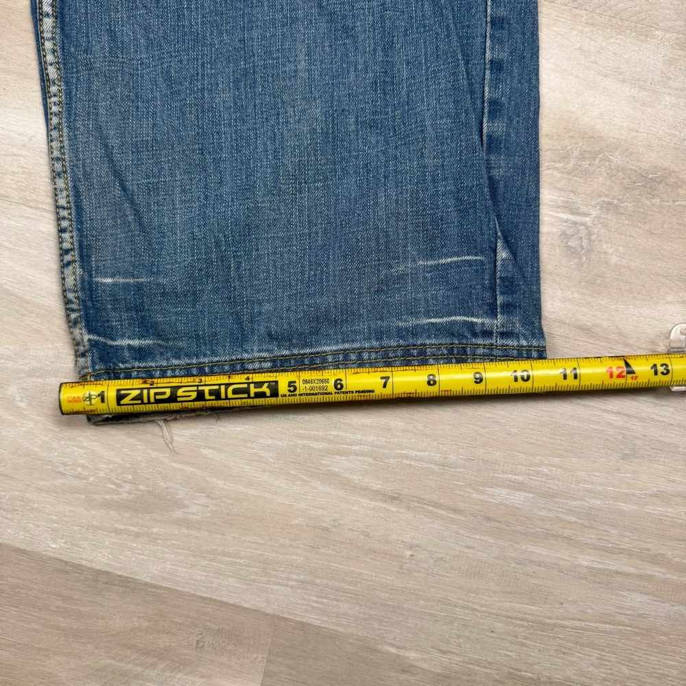 Vintage Y2K Pepe Jeans Medium Wash Baggy Loose Distressed Mens Size 36x31 Grunge - Picture 5 of 9